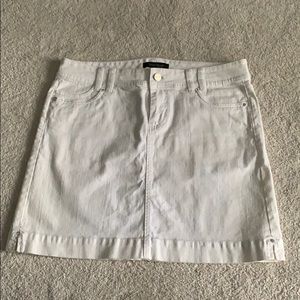 White House Black Market denim skirt